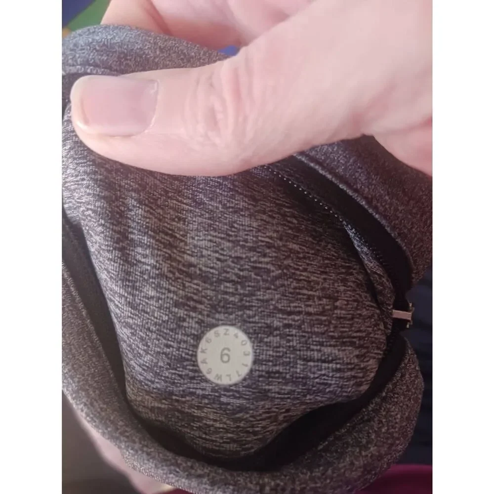 Lululemon speed up cropped grey size 6